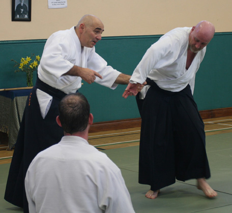 Michele Quaranta Sensei and Declan Bray
