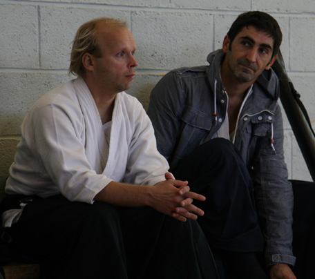 The boys watching
