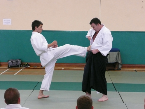 Eamon Coyne Sensei and Dean Clancy