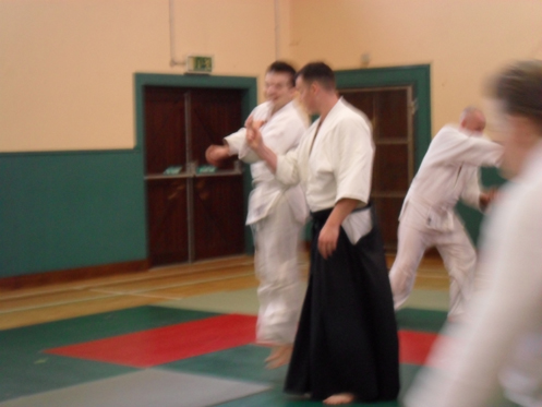 Eamon Coyne Sensei and Dan Kileen